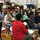Gisele Mendez, one of several high school students who spoke at Dan Donovan’s town hall today. Image via Make the Road.